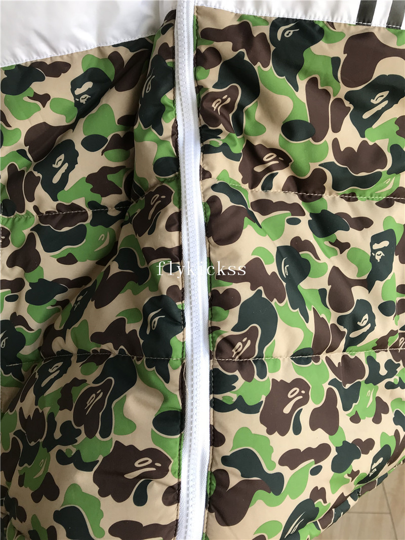 Adidas X Bape Shark Hoodie Coat